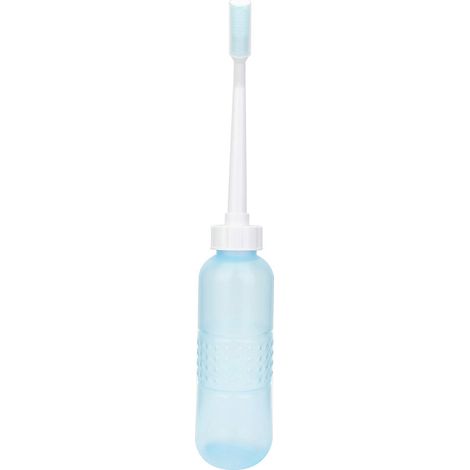 Pulvérisateur bidet portable pour le nettoyage des parties intimes et anales des femmes et des personnes âgées (bleu) (1/5)
