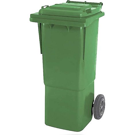 BRB Müllbehälter, Inhalt 60 Liter, BxTxH 445x520x930 mm, hohe Ausführung (grün)