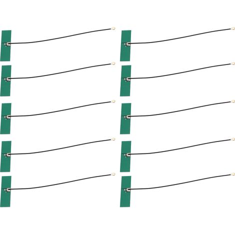 Antenne PCB patch 2.4G intégrée en forme de T, pleine bande 4.5DBI avec connecteur IPEX pour transmission de données (1/5)