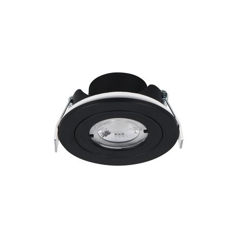 Spot encastrable LED rond noir LAMONT Trio 6,5W 4000K IP65 dimmable (1/3)