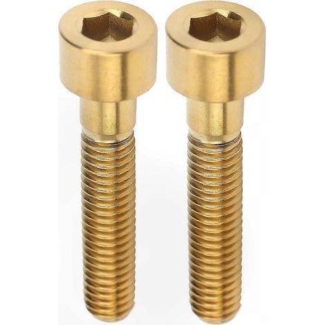 Vis de potence et vis de fixation de jeu de direction M6x30mm pour guidons de vélo de route