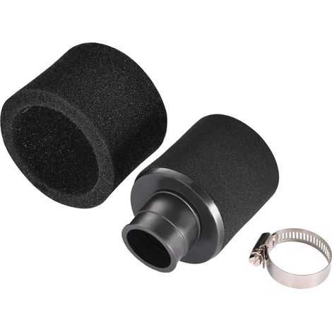 [2-Pack] 35mm Angled Black Sponge Air Filters, Universal Air Filters for Off-Road Motorcycles and ATVs, Washable Heavy-Duty Air Filter Kit--BIEMMEDUE (1/5)