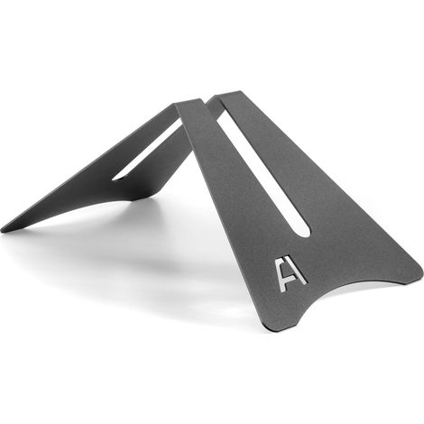 ANDRYS - Porta Bici per Bici da Corsa 1 Posto, Senza Protezioni, Verniciato, Colore Bianco, 50 x 30 x 22 cm - Posti: 1 - Finitura: Verniciato - Colore: Nero (1/2)