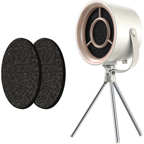 Hotte de cuisine réglable avec trépied filtre remplaçable petite pour camping et barbecue d'intérieur Blanc (1/5)