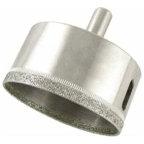2-3/8 inch 60mm Diamond Hole Saw Tile Ceramic Glass Porcelain Marble Drill Bit Tool (1/4)