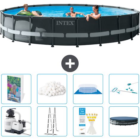 Ultra XTR Pool Rund - 610x122 cm - 9-teilig S675