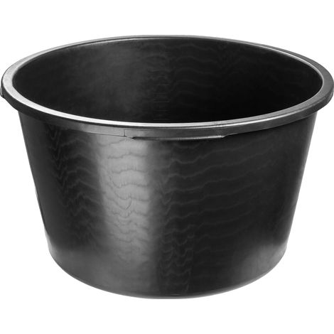 Seau de construction, capacité de 90 L, polyéthylène haute densité, diamètre de 60 cm, quatre poignées, design hygiénique (1/5)