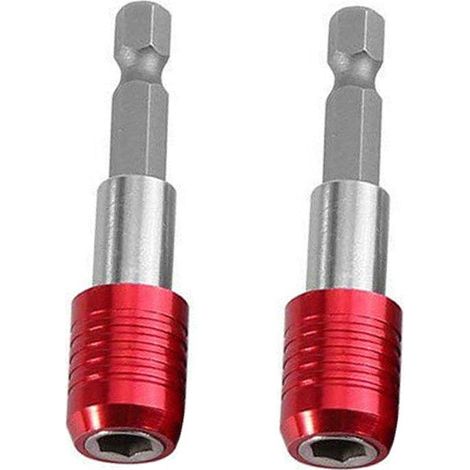 Lot de 2 tournevis à tige hexagonale magnétique 60 mm (1/3)