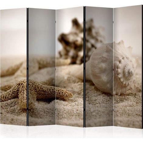 Paravento - Beach and shell II [Room Dividers] - 225x172