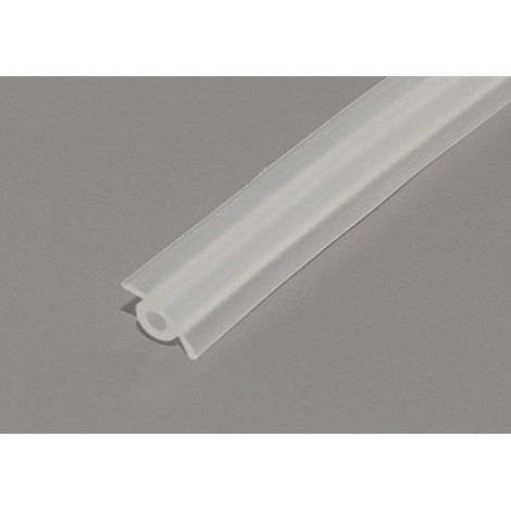 Einlegeprofil Fritz 3000 mm, Kunststoff transparent