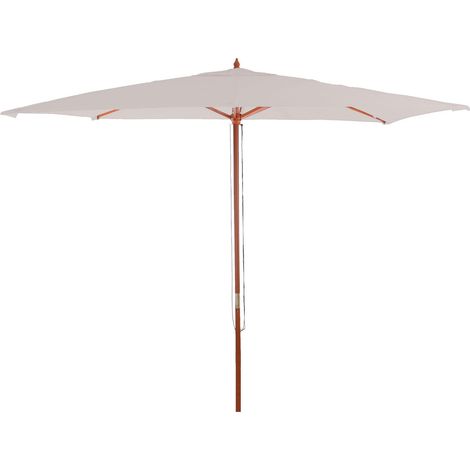 [NON UTILIZZATO] Ombrellone giardino spiaggia N81 Florida ø 300cm poliestere avorio (1/5)