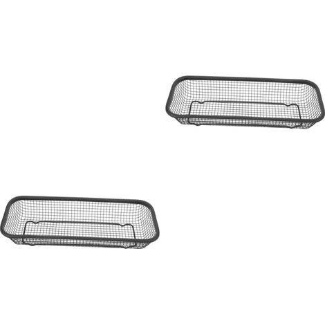 Lot de 2 plateaux tissés, support pour couverts, baguettes et vêtements (1/4)