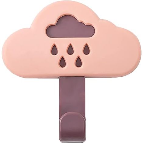 Filiyano-Rangement pour chambre à coucher, crochets pour parapluies, armoire, porte-serviettes mural Cloud Key, produits de salle de bain suspendus (1/2)