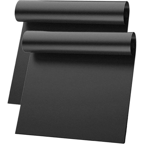 Lot de 2/4 protections antiadhésives pour four, grandes et robustes, réutilisables et résistantes à la chaleur, compatibles avec les plaques de cuisson électriques et à gaz (1/5)