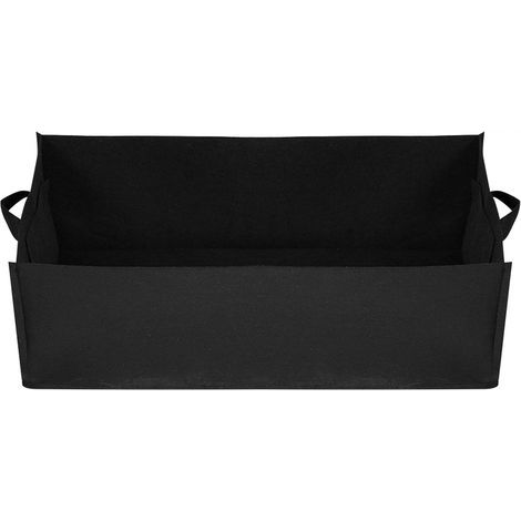 Plant Grow Bags, Garden Vegetable Planting Bags, Rectangular Non Woven Fabric, Nursery Planter for Growing Strawberry Flowers (60 x 30 x 20 cm)