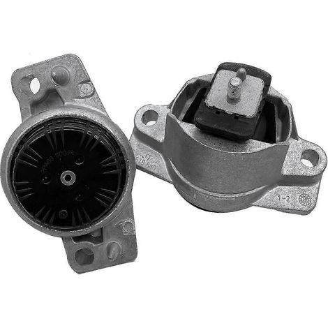 Lot de 2 supports de moteur T4N3780 pour Jaguar XE 2.0T X760 (2016-2020) avec silentblocs de transmission souples EK