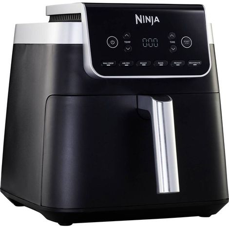 [GEBRAUCHT] B-Ware Ninja AF180EU Heißluft-Fritteuse 6,2 l 2000 W 240 °C Schwarz Silber (1/2)