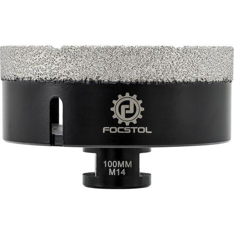 Fliesenbohrer Diamant Lochsäge M14 Keramik Marmor Granit 100mm (1/5)