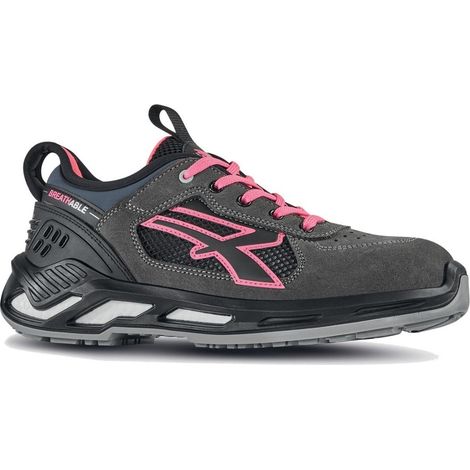Scarpe UPower Red 360 - Kate S1P Grigio/Fuxia 35