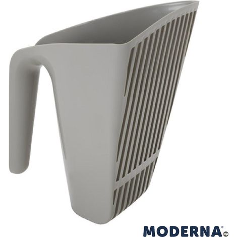 Moderna Tamiz de Grava "V" Gris Cálido - Pala "V"