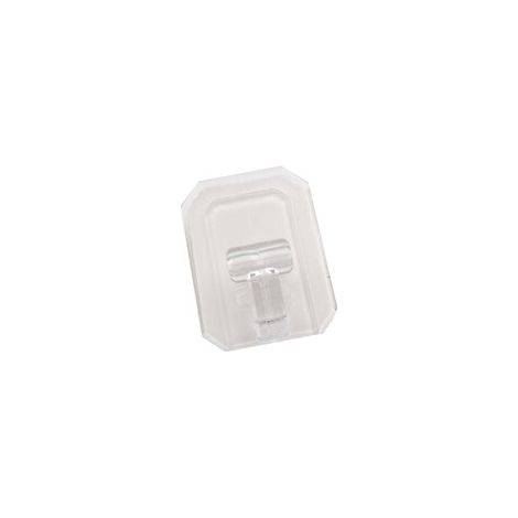 GANCIO ADESIVO GIGANTE PLASTICA TRASPARENTE BL 1PZ
