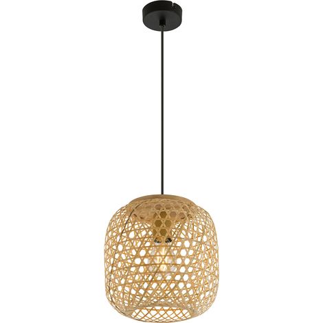 Globo - hängeleuchte - Mirena - natürlich - bambus - Ø 23cm - E27 (1/4)