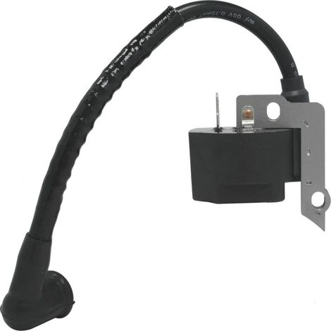 Ignition unit for Husqvarna chainsaws of the 40/45/49/2041/2045 series, high-voltage ignition coil transformer.