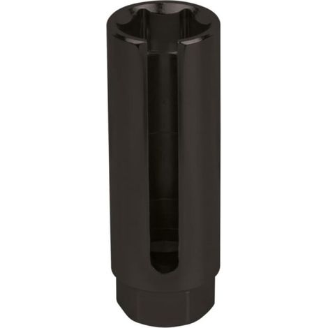 150.2127 - Douille courte 6 pans 3/8" pour sonde lambda, 22mm - En Chrome-Molybdène - Pour le montage et le démontage des sondes lambda difficilement accessibles