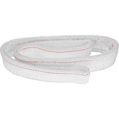 Sangle de remorquage, sangle de protection d'arbre, sangle de treuil robuste, sangle de levage, corde de remorquage 2 tonnes-100.00X5.00X0.50CM (1/5)
