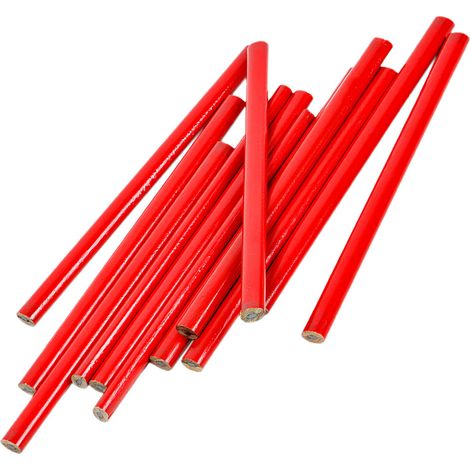 Zimmermannsbleistift 18 cm /12 Stück/ 09180 vorel (1/4)