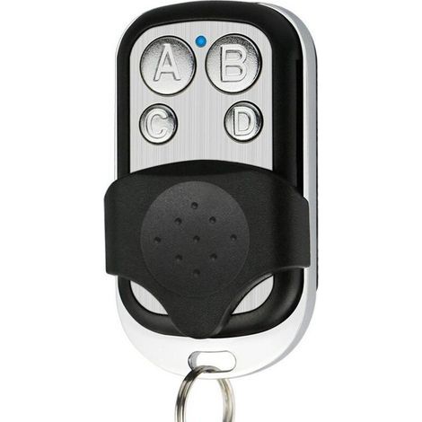 Télécommande universelle 433,92 MHz pour portail automatique – Capacité 4 codes – Batterie 12 V incluse – Programmable par auto-apprentissage (1/4)