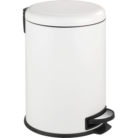 WENKO Treteimer Leman Easy Close Weiß, 20 Liter"-"14865145