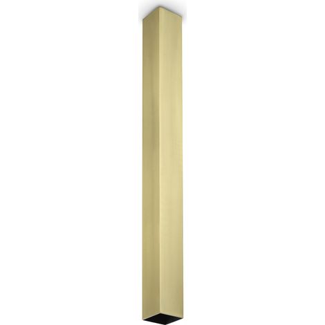 Ideal Lux Plafoniera Look 1 luce GU10 ottone alluminio vetro