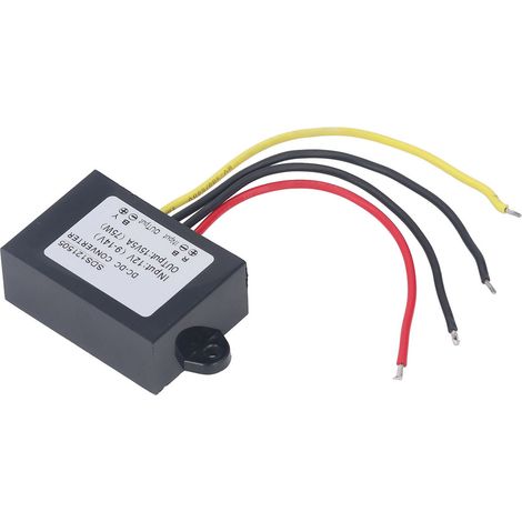 Module élévateur de tension CC/CC étanche IP67, entrée 9-14 V, sortie 15 V (1/5)