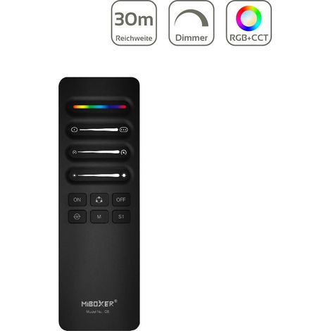 MiBoxer Pixel LED Fernbedienung schwarz C6 für SPIR3 / SPIR3M (1/5)