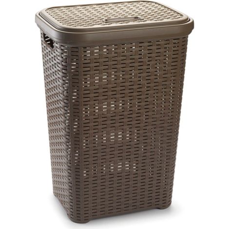 PONGOTODO MIMBRE TOPO 43X35,5X62 CM. 60L - EHLIS