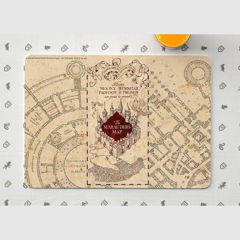 Set de table - Carte du Maraudeur d'Harry Potter - 42x30 cm