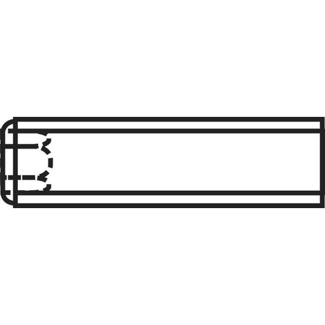 TOOLCRAFT 222522 Vis sans tête M4 10 mm acier 20 pc(s) A55355 (1/3)