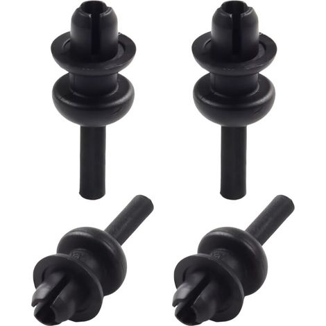 Clip di fissaggio per ripiano posteriore, OEM 699218, set di 4 clip di ricambio compatibili con le clip di fissaggio per gancio a catena per auto Citroen/Peugeot, clip per catena a corda