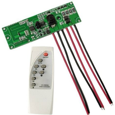 Panneau De Commande Solaire - 3 2 V 3 7 V - Induction Radar Corps Humain - Pour Lampadaires Solaires Intégrés - 2 Pièces (1/5)