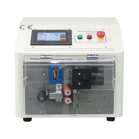 Spezzonatrice automatica per guaine, termorestringenti, cavi, cavi piatti e trecce in rame (1/2)