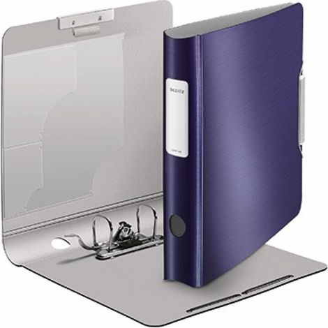 Leitz Ordner Active Style 11090069 DIN A4 65mm PP titan blau (1/5)