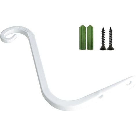 Metallwandhaken für Laternen, Windspiele, Innen-/Außendekoration, stabiler Haken, Design-Aufhängevorrichtung.