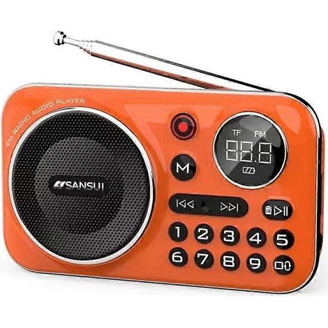 Bluetooth-kompatibler 5.0 MP3-Musikplayer mit Aufnahmefunktion und Antenne F21