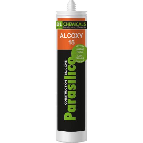 Parasilico alcoxy 15 - Vendu à l'unité - Teinte : Gris 7004 - Conditionnement : 300 ml - DL CHEMICALS