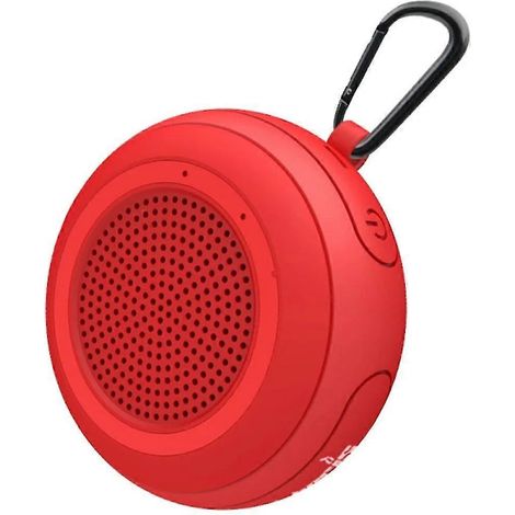 Mini enceinte Bluetooth étanche IPX7 pour la salle de bain : appels mains libres, lecteur de musique sous la douche, son exceptionnel. WHBYV (1/4)