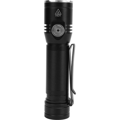 Lampe torche de camping LED professionnelle haute luminosité 2050 lm, rechargeable par USB, portable et idéale pour les situations d'urgence en camping et en extérieur. (1/5)