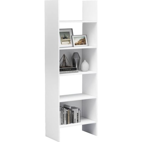 Bibliothèque Blanc 60x35x180 2 (1/5)