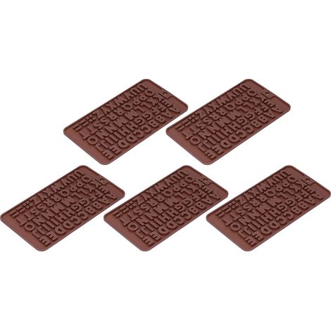 5 moules à pâtisserie mignons en silicone pour gâteau, pudding au chocolat et autres préparations pour la cuisine et la maison (1/5)