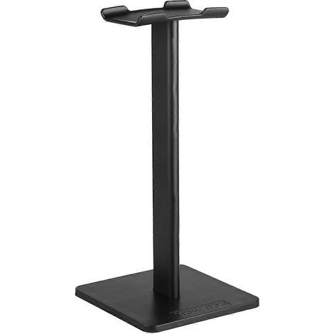 Kompakter Kopfhörerständer aus Aluminium (Schwarz) - Schwarz (1/2)